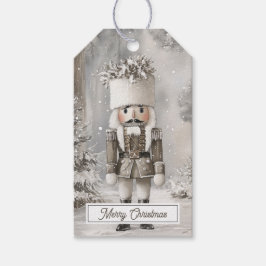 Etiqueta Para Presente Soldado de Brinquedo Esmagador de Nozes Natal