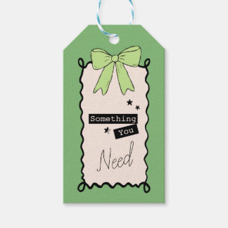 Etiqueta Para Presente Something you Need Cute Pink Gift Tag