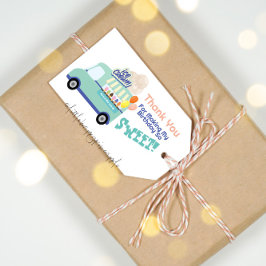 Etiqueta Para Presente Sorvete Você Gritar Aniversário