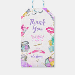 Etiqueta Para Presente Spa Beauty Salon themed Favor Tags or Gift tags