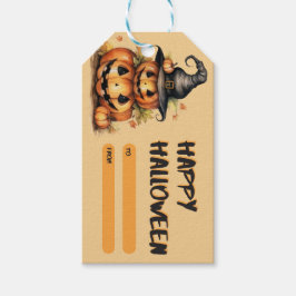 Etiqueta Para Presente Spooky Halloween Treat Label