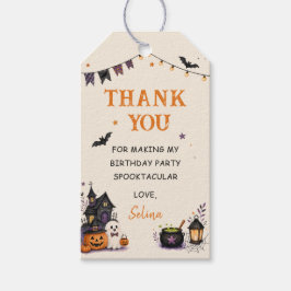 Etiqueta Para Presente Spooky One Halloween 1st Birthday Girls Ghost