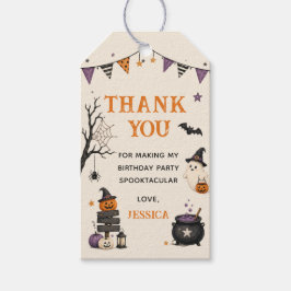 Etiqueta Para Presente Spooky One Halloween 1st Birthday Girls Ghost