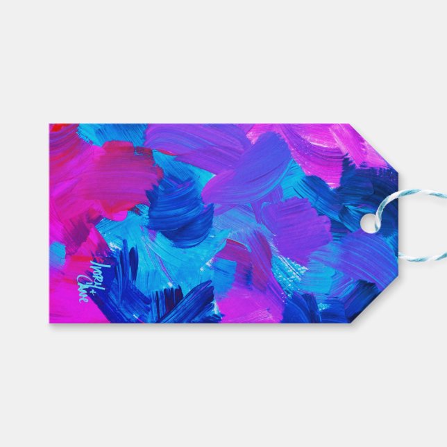 Etiqueta Para Presente SPWW Vibrações Elétricas (Frente (horizontal))