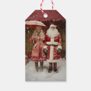 Etiqueta Para Presente Sr. e Sra. Papai Noel