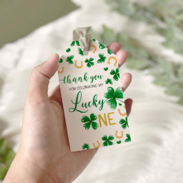 Etiqueta Para Presente St Patricks Birthday Lucky One Gift Tag