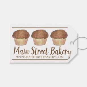 Etiqueta Para Presente Streusel Crumb Muffin Feito Por Bakery Baker Comid