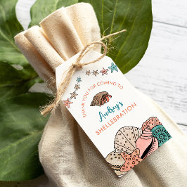 Etiqueta Para Presente Summer Beach Birthday Obrigado A Favorecer Etiquet