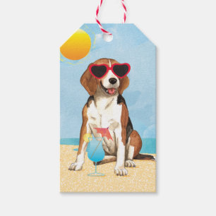 Etiqueta Para Presente Summer Beagle
