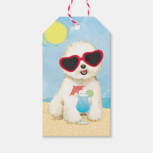 Etiqueta Para Presente Summer Bichon Frise