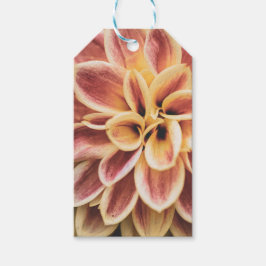 Etiqueta Para Presente Summer Dahlia Flower (Arte Floral)