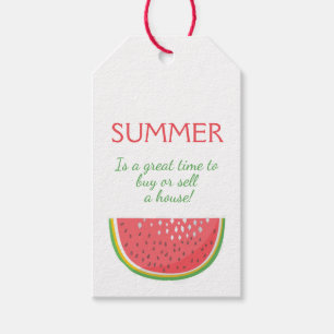 Etiqueta Para Presente Summer é um momento doce para vender uma casa