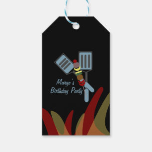 Etiqueta Para Presente Summer Kabobs Cookout Park Aniversário