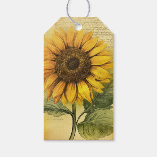 Etiqueta Para Presente Sunflower