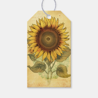 Etiqueta Para Presente Sunflower