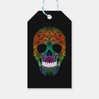 Etiqueta Para Presente Superb Sugar Skull Dia De Los Muertos Candy Skull