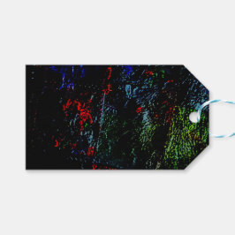 Etiqueta Para Presente Sweet dark gift tag abstract texture recycle color