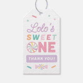Etiqueta Para Presente Sweet One First Birthday customizable Favor Tag