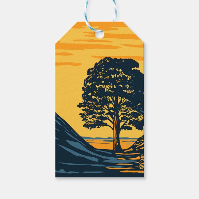 Etiqueta Para Presente Sycamore Gap (Frente)