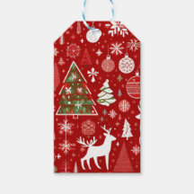 Tábula natalícia Árvores de neve Floco de neve Tag