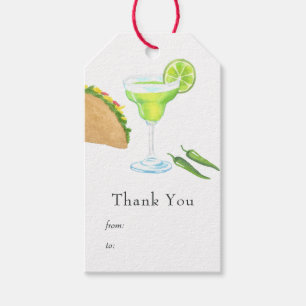 Etiqueta Para Presente Taco e Tequila temático