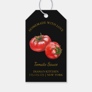 Etiqueta Para Presente Tag de enforcamento de molho de tomate caseiro sim