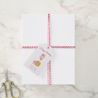 Etiqueta Para Presente Tag de Presente de Aniversário de Menina Fofa com