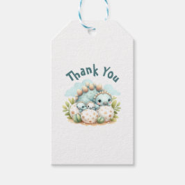 Etiqueta Para Presente Tag de presente para chá de bebê Dinossauro Dino M