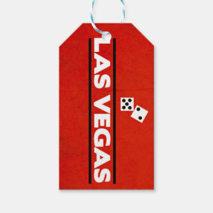 Etiqueta Para Presente Tag do presente de Las Vegas