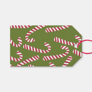 Etiqueta Para Presente Tag do presente dos bastões de doces do Natal