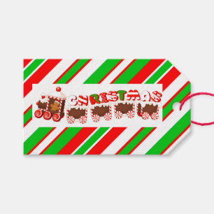 Etiqueta Para Presente Tag personalizados do presente do Natal/trem e