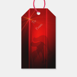 Etiqueta Para Presente Tag/pombas do presente do Natal