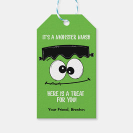Etiqueta Para Presente Tags De Favor Do Monster Mash Halloween, Crianças 
