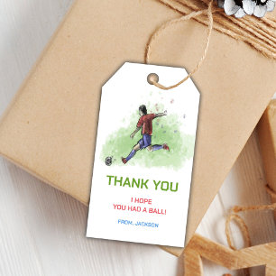 Etiqueta Para Presente Tags do presente de aniversário do jogador