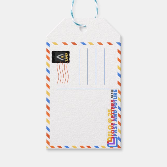 Etiqueta Para Presente Taper:CakePops Hello From ELO2025 (Frente)