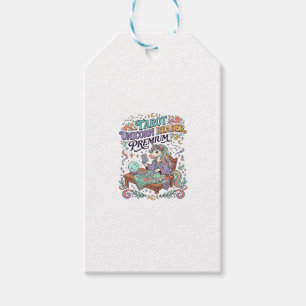 Etiqueta Para Presente Taro Unicórnio Leitor de Unicórnio Premium Kawaii 