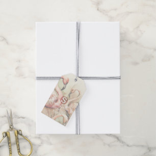 Etiqueta Para Presente Tema de Festa Flamingo, Personalizado