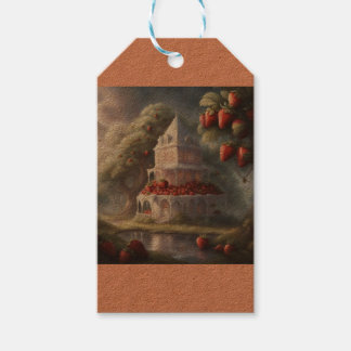 Etiqueta Para Presente Temático do bolo de morango