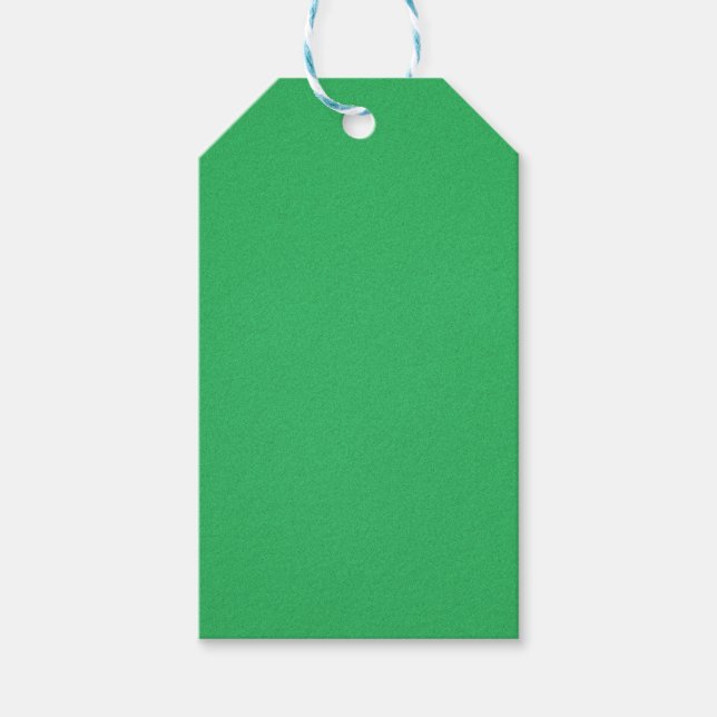 Etiqueta Para Presente Tendy Green Grainy Background (Frente)