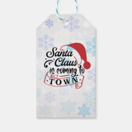 Etiqueta Para Presente Tendy Red Black Text Classic