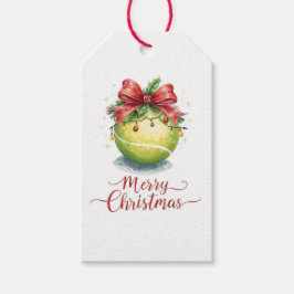 Etiqueta Para Presente Tennis Ball Christmas 