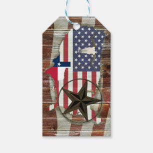 Etiqueta Para Presente Texas Lone Star Texas Long Horn