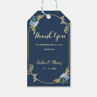 Etiqueta Para Presente Thank you Favor tags