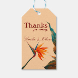 Etiqueta Para Presente Thanks for coming and your name