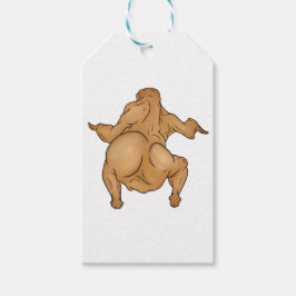 Etiqueta Para Presente Thanksgiving Twerkey Gift Tag