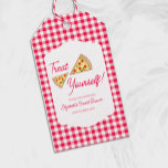 Etiqueta Para Presente That's Amore Bridal Shower<br><div class="desc">That's amore! Bridal shower with Italian theme of pizza slices and red checkered gingham</div>
