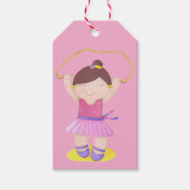 Etiqueta Para Presente The Ballerina Jumping Rope