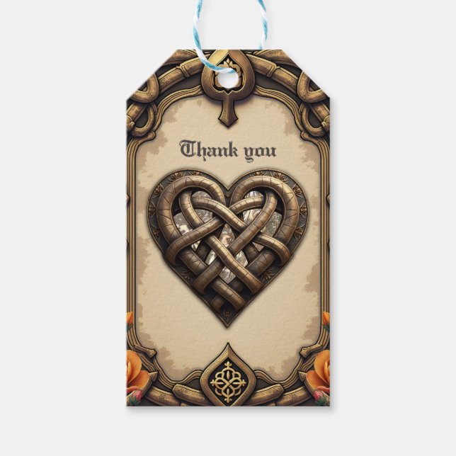 Etiqueta Para Presente The heartbeat of the ancient gods: (Frente)