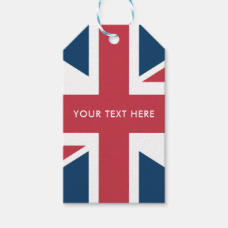 Etiqueta Para Presente The Union Jack British Flag