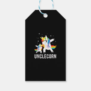 Etiqueta Para Presente Tio Dabbing Unclecorn, Camiseta engraçada para ama
